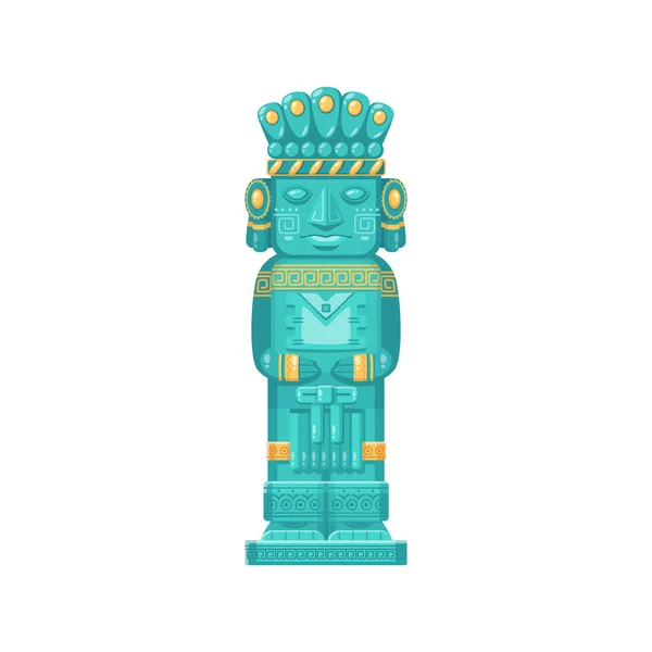 Maya Totem Ilustração —  Vetores de Stock