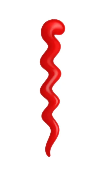 Ketchup Strip Icon — Stock Vector