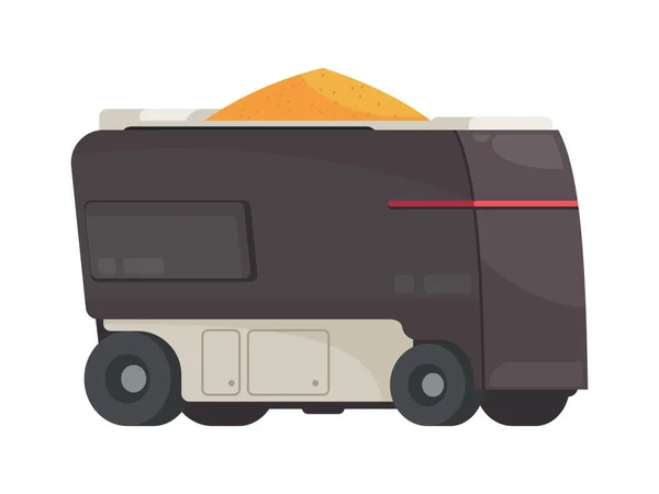 Illustration landwirtschaftlicher Fahrzeuge — Stockvektor