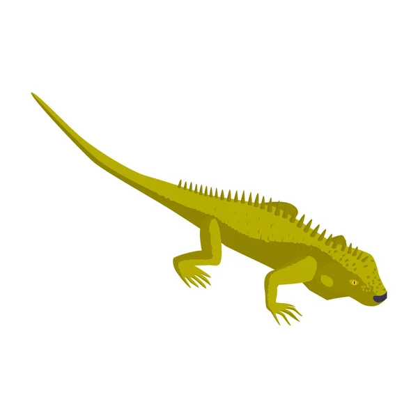 Icono Isométrico Lagarto — Archivo Imágenes Vectoriales