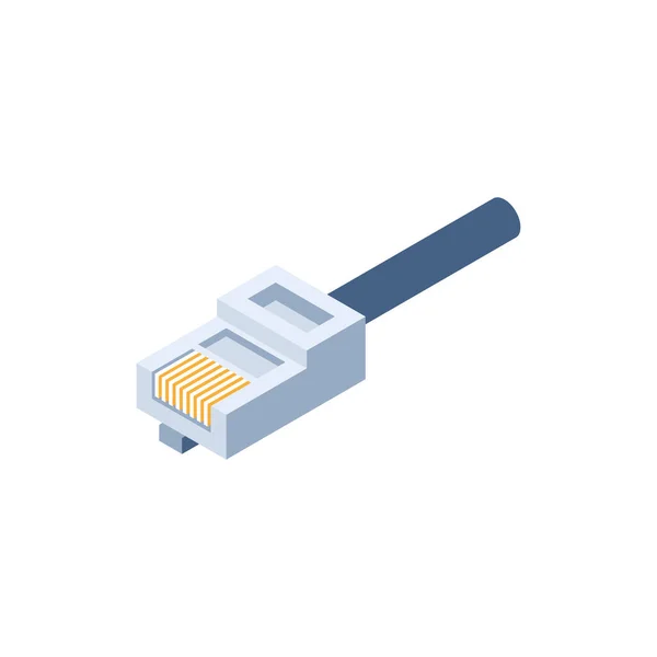 Ikona ikony kabelu — Stockový vektor