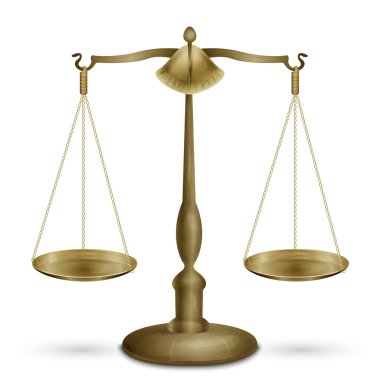 antika izole ölçekler