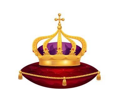 Yastık ve Taç Kompozisyonu