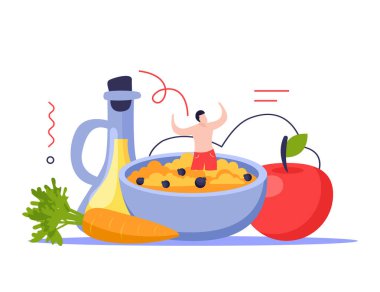 Meyve lapası Vitamin Kompozisyonu