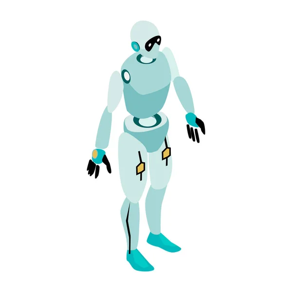 Robot Droïde Evolution Composition — Image vectorielle