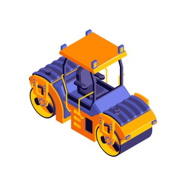 Asfalt Sıkıştırıcı Isometric Bileşimi