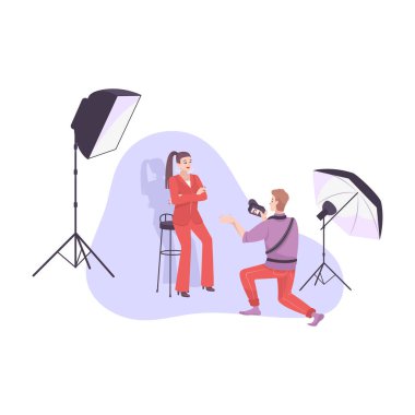 Stüdyo Modeli Fotoğraf Kompozisyonu