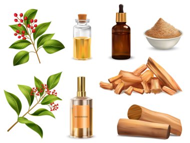Gerçekçi Sandalwood Set