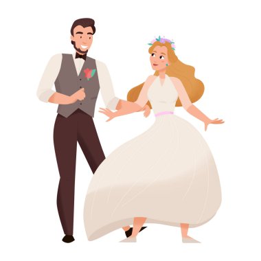 Yeni Evli Çift Kompozisyonu