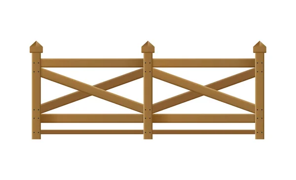 Loft Balcony Fence Composition — Stock Vector