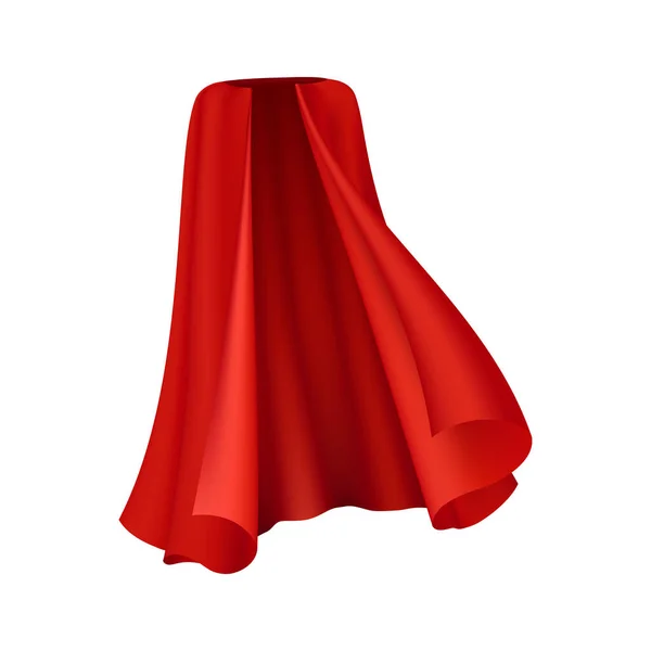 Royal Red Cloak Composition — Stockový vektor