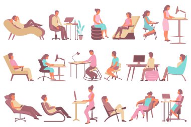 Ergonomik Mobilya Seti