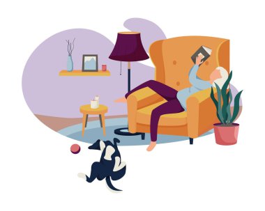 Evde Köpek Kompozisyonu