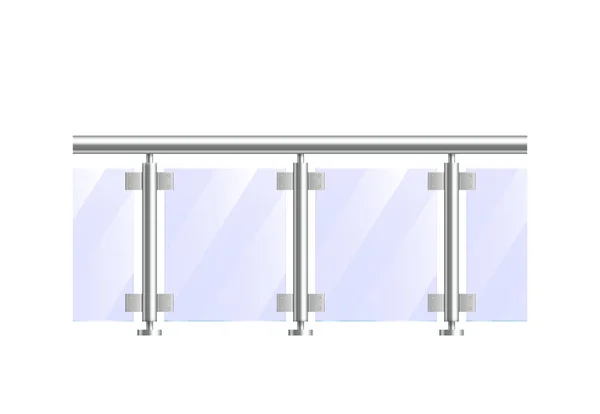 Modern balkon Omheining Samenstelling — Stockvector