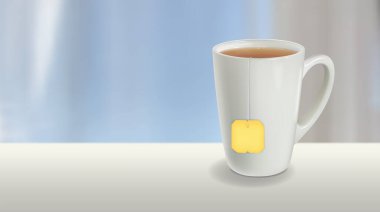 Çay Kadehi Kompozisyonu