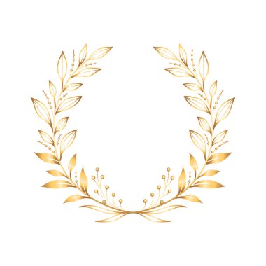 Laurel Çelengi Yaprakları Bileşimi