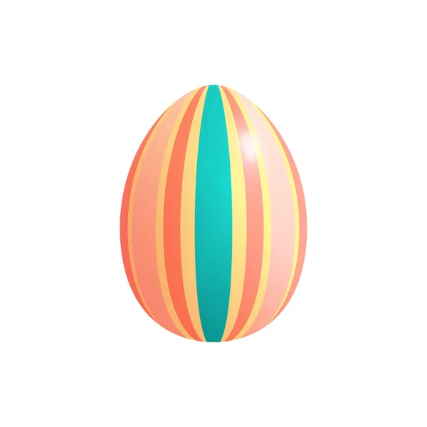 Composição de ovo colorido descascado — Vetor de Stock