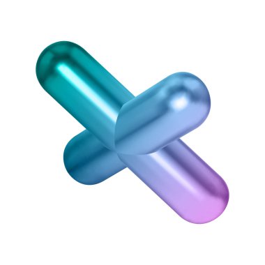 Neon Cross Gerçekçi Kompozisyonu