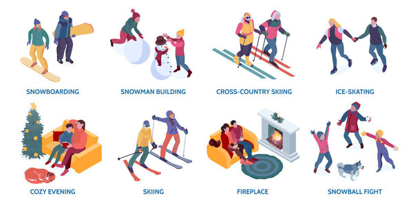 Winter Activities Compositions
