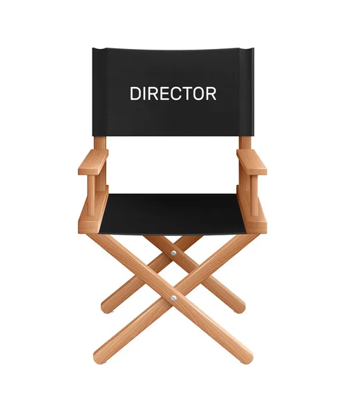 Directores de cine Silla Composición — Vector de stock