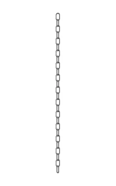 Composición de cadena metálica larga — Vector de stock