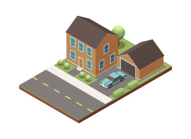 Banliyö Evi Araba Kompozisyonu