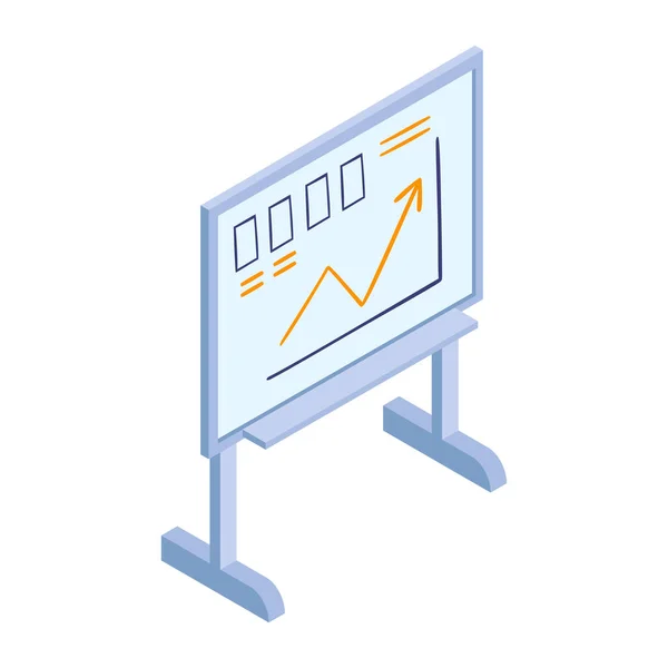 Board Of Growth Composition — Stock Vector