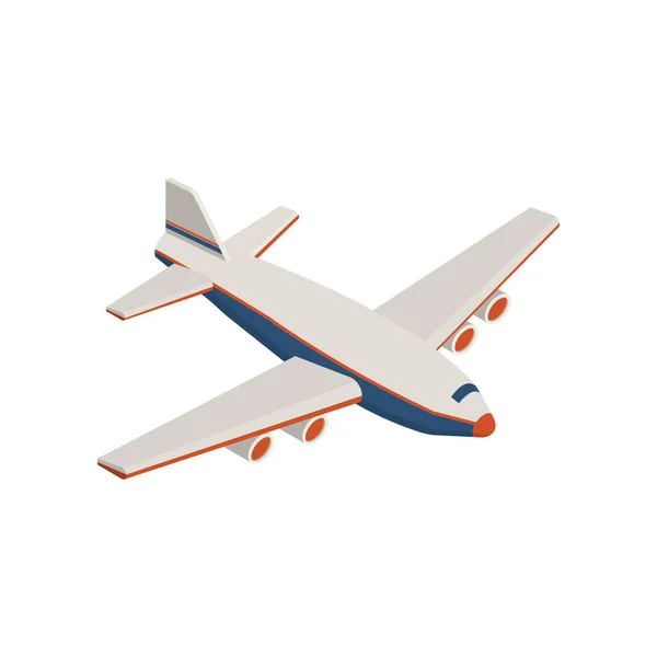 Composition isométrique des aéronefs cargo — Image vectorielle