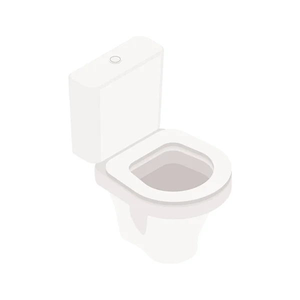 Composição IsometricToilet Bowl — Vetor de Stock