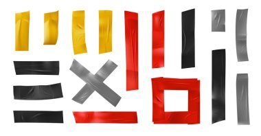 Teyp Yuvarlansın Renkli Parçalar Ayarlandı