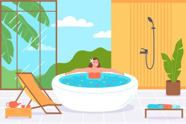 Spa Banyo Çizimi