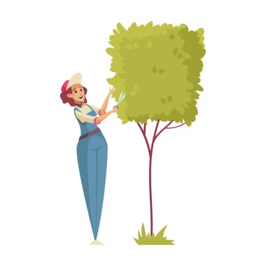 Kırpma Ağacı Çalı Kompozisyonu