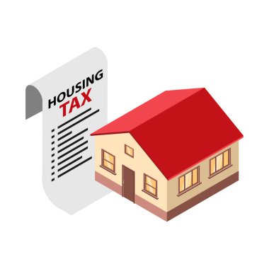 Konut Vergisi Isometric Bileşimi