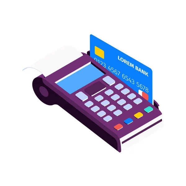 Composizione del pagamento con carta di credito — Vettoriale Stock