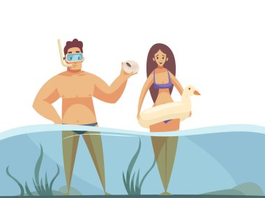 Su Gevşetici Çift Kompozisyonu