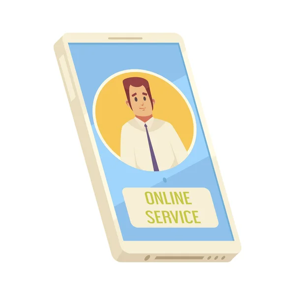 Online App Service Σύνθεση — Διανυσματικό Αρχείο