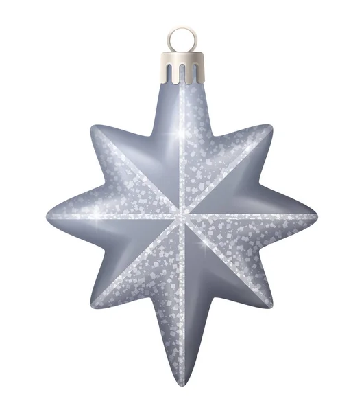 Silver Sprocket Ornament Composition — Vettoriale Stock