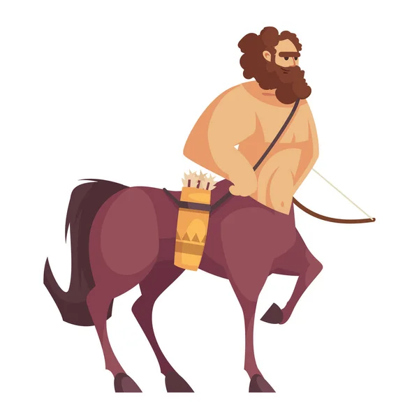 Composición mítica de la criatura centauro — Vector de stock