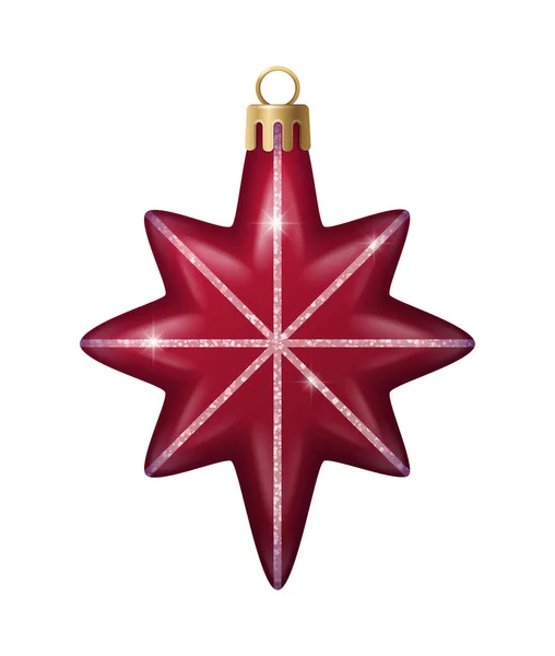 Vinous Sprocket Ornament Composition — Vetor de Stock