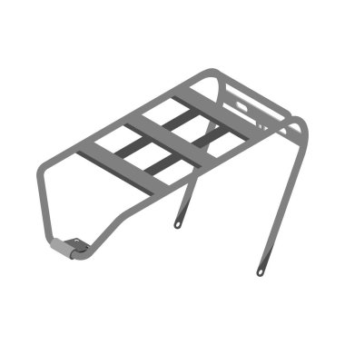 Bisiklet Rafı Isometric Bileşimi