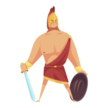 Antik Tanrı Ares Kompozisyonu