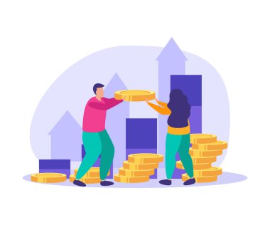 Bozuk Para Yığını Yapılandırma Kompozisyonu