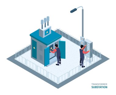 Isometric Elektrik Teknisyeni