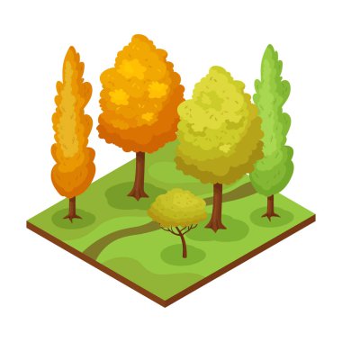 Park Isometric Kompozisyonu