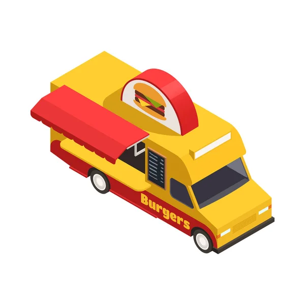 Food Truck Ikone — Stockvektor