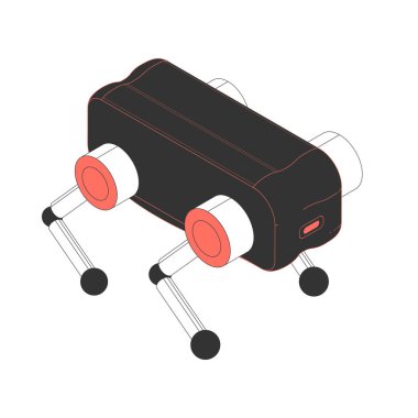 Robotik Evcil Hayvan Simgesi