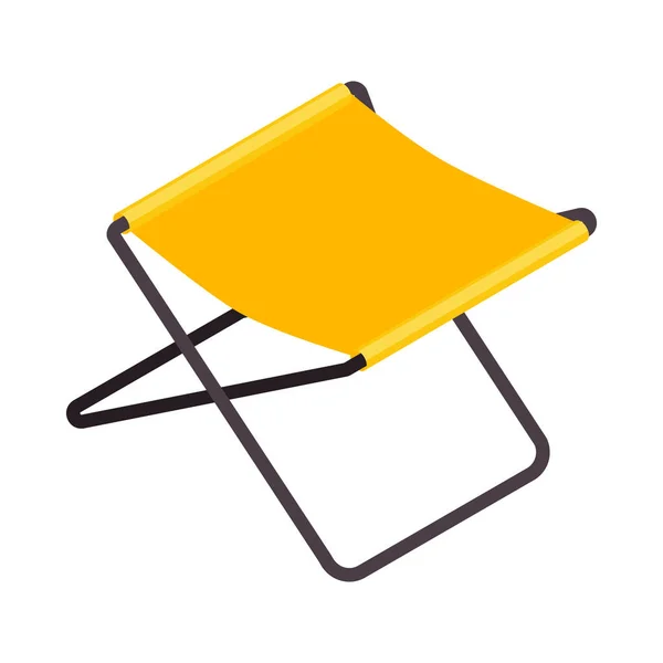 Folding Stool Icon — Stock Vector