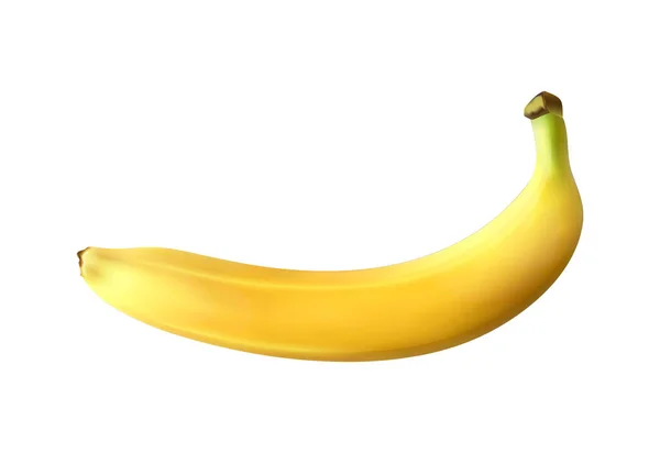 Ilustração realista da banana — Vetor de Stock