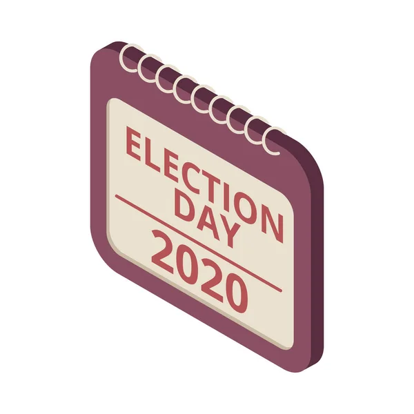 Icono del día de elecciones — Vector de stock