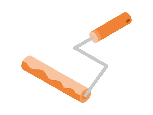 Paint Roller Icon — Stock Vector